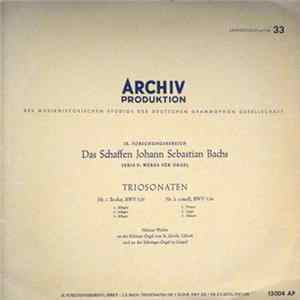 Johann Sebastian Bach / Helmut Walcha - Triosonaten Nr.1 Es-dur, BWV 525 / Nr. 2 C-moll, BWV 526 Mp3