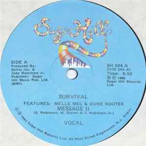 Melle Mel & Duke Bootee - Survival (Message II) Mp3