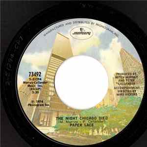 Paper Lace - The Night Chicago Died / Can You Get It When You Want It Mp3