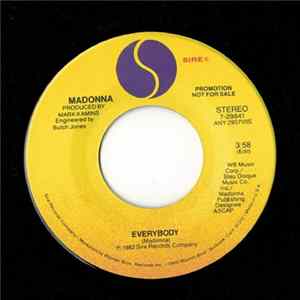 Madonna - Everybody Mp3