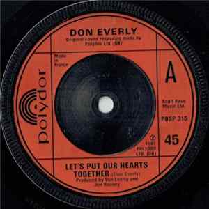 Don Everly - Let's Put Our Hearts Together Mp3