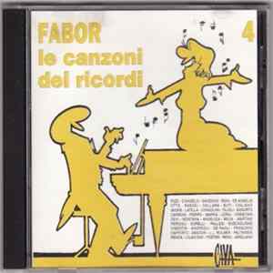 Fabio Fabor - Le Canzoni Dei Ricordi N° 4 Mp3
