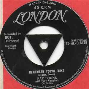 Pat Boone - Remember You're Mine Mp3