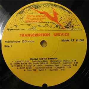 Clyde Ray , Mike Simpson - Mainly Mister Simpson Mp3