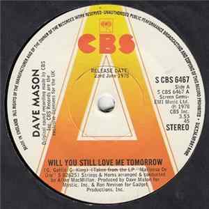 Dave Mason - Will You Still Love Me Tomorrow Mp3