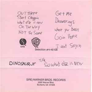 Dinosaur Jr. - So What Else is New Mp3