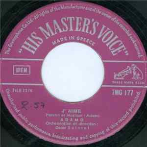 Adamo - J'aime / Chansons En Rondelles Mp3
