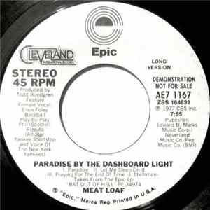 Meat Loaf - Paradise By The Dashboard Light Mp3