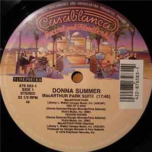 Donna Summer - MacArthur Park Suite / Last Dance Mp3