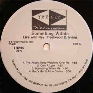 Rev. Fleetwood E. Irving - Something Within Mp3
