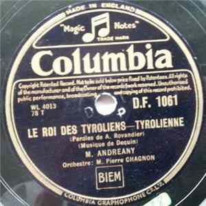 M. Andreany - Le Roi Des Tyroliens / Tyrolienne Printaniere Mp3