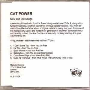Cat Power - New And Old Songs Mp3