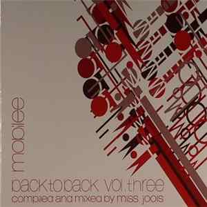 Miss Jools - Mobilee Back To Back Vol. Three Mp3