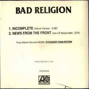Bad Religion - Incomplete Mp3