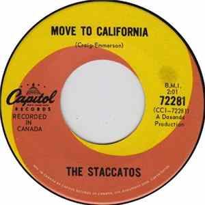 The Staccatos - Move To California / Do You Mind (If I Dance With Your Girl) Mp3