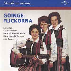 Göingeflickorna - Musik Vi Minns... Mp3