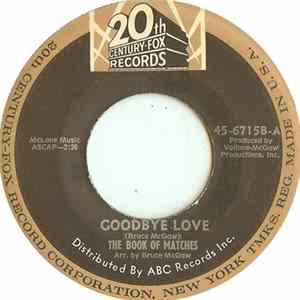 The Book Of Matches - Goodbye Love Mp3