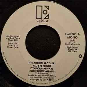 The Addrisi Brothers - Red Eye Flight (You Can Always Come Home Again) Mp3