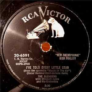 The Blenders With Mitchell Ayres And His Orchestra - I've Told Every Little Star / Cecilia Mp3