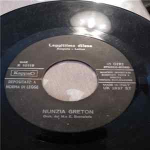 Nunzia Greton - Rossa Napulitana / Leggittima Difesa Mp3