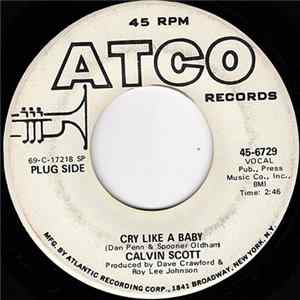 Calvin Scott - Cry Like A Baby Mp3