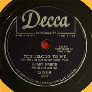 Grady Martin And His Slew Foot Five - You Belong To Me / I Went To Your Wedding Mp3