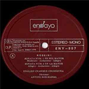Rossini, English Chamber Orchestra, Antoni Ros-Marbà - Sonata No. 1 to No. 4 Mp3