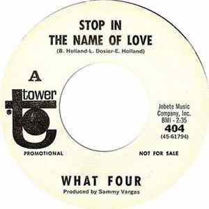 What Four - Stop In The Name Of Love Mp3