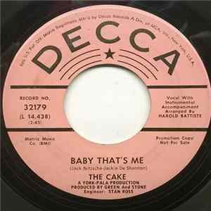 The Cake - Baby That's Me Mp3