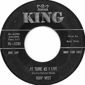 Rudy West - As Long As I Live Mp3