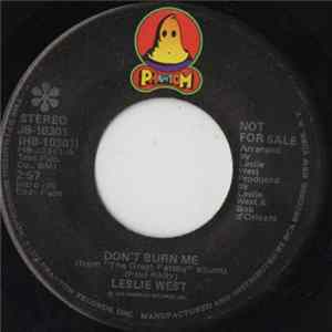 Leslie West - Don't Burn Me / E.S.P. Mp3