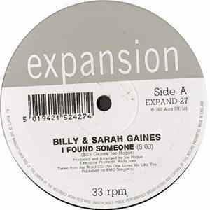 Billy & Sarah Gaines - I Found Someone / No One Loves Me Like You Mp3
