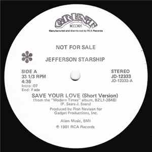Jefferson Starship - Save Your Love Mp3