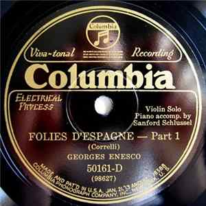 Georges Enesco - Folies D'Espagne Mp3