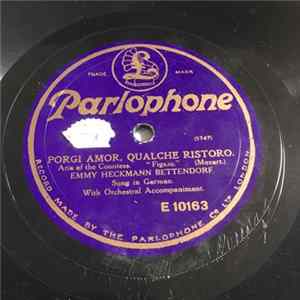 Emmy Heckmann Bettendorf - Dove Sono I Bei Momenti Di Dolcezza / Porgi Amor, Qualche Ristoro Mp3