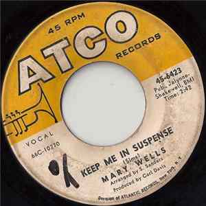 Mary Wells - Such A Sweet Thing / Keep Me In Suspense Mp3