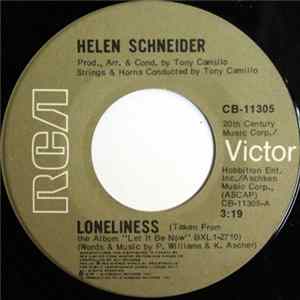 Helen Schneider - Loneliness / Every Step Of The Way Mp3
