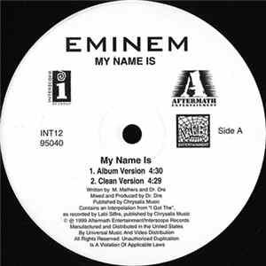 Eminem - My Name Is Mp3
