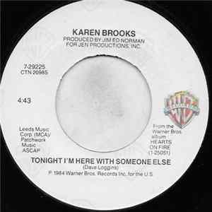 Karen Brooks - Tonight I'm Here With Someone Else Mp3