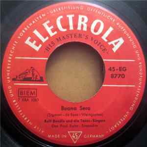 Ralf Bendix Und Die Texas-Singers - Buona Sera Mp3