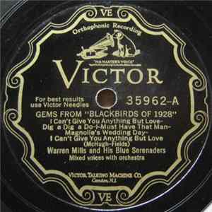 Warren Mills And His Blue Serenaders - Gems From "Blackbirds Of 1928" / St. Louis Blues Mp3