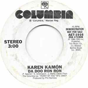 Karen Kamon - Da Doo Ron Ron Mp3