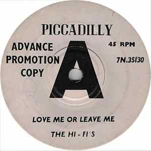 The Hi-Fi's - Love Me Or Leave Me Mp3