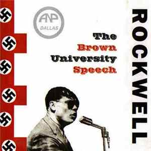 George Lincoln Rockwell - The Brown University Speech Mp3