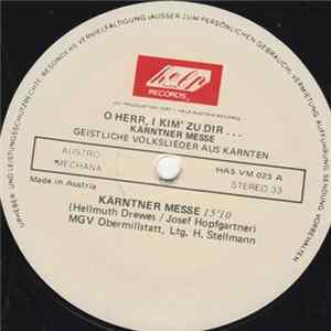 MGV - Obermillstatt - O Herr I Kim Zu Dir... / Kärntner Messe ... Mp3