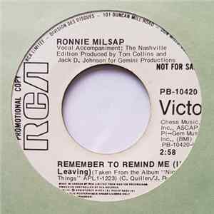 Ronnie Milsap - Just In Case Mp3