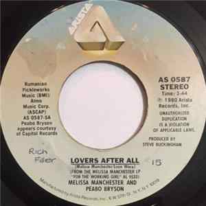 Melissa Manchester - Lovers After All / Happier Than I've Ever Been Mp3