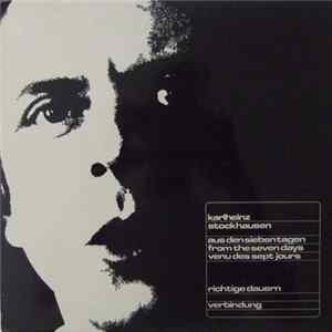 Karlheinz Stockhausen - Aus Den Sieben Tagen / From The Seven Days / Venu Des Sept Jours Mp3