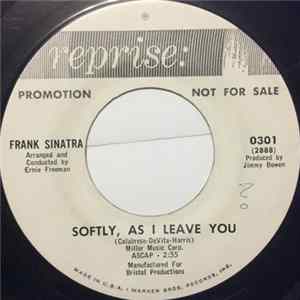 Frank Sinatra - Softly, As I Leave You / Then Suddenly Love Mp3
