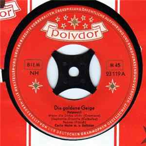Carlo Holm m. s. Solisten - Die Goldene Geige (Potpourri) Mp3